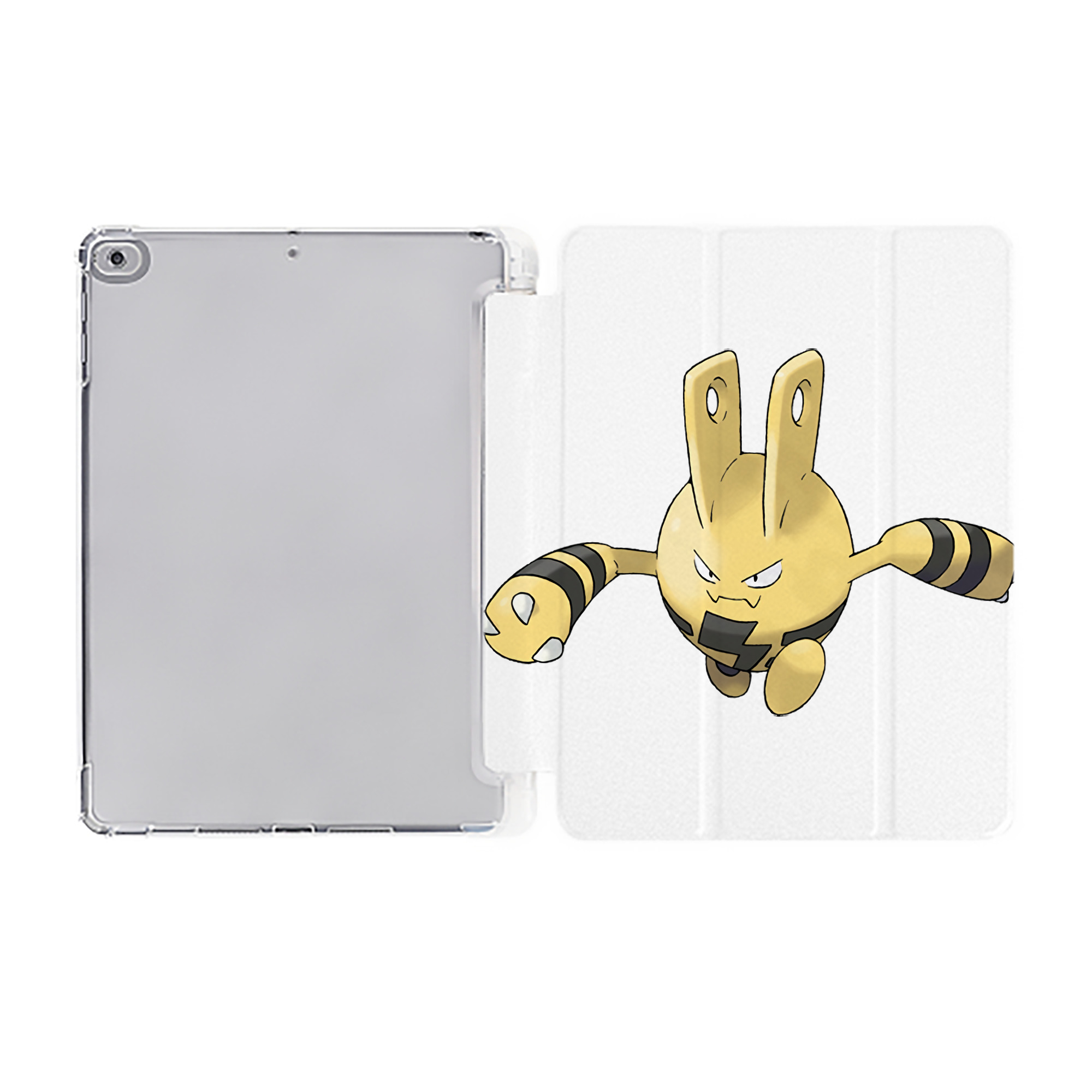 （画像用） ポケットモンスター Pokémon IPad ケース ペン収納付き 三つ折りスタンド PUレザー×シリコン 対応機種9.5/10.5/10.9インチ